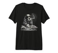 Cocker Spaniel Dad Dog Gafas de Sol Día del Padre Familia Camiseta Premium