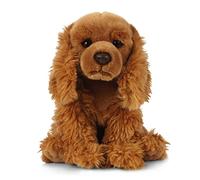Cocker Spaniel de Living Nature, Perro de Peluche Suave y Realista, 22 cm