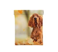 Cocker Spaniel Otoño Parque Perros Spaniel Marrón, Squeeze Top Wallet Bolsa de Almacenamiento para Mujer Monedero pequeño Bolsa de Cambio