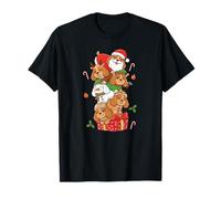 Cocker Spaniel Santa Elf Muñeco de Nieve Navidad para Mujeres y Hombres y niños Camiseta