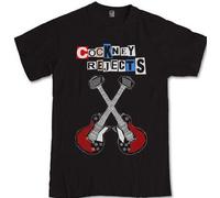 Cockney Rejects English Punk Rock Cotton DTG Unisex 100% Cotton Short-Sleeve T-Shirts Black XXXL