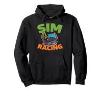 Cockpit Simracer Piloto - Simulador Sim Racing Sudadera con Capucha