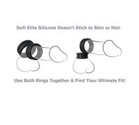Max anillos de Silicona para el Pene Negro