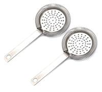 COCKTAIL Colador de cóctel profesional Cerclage Completo Sin Pattes Acero Inoxidable Filtración Glace Material de Bar Mixología (2)