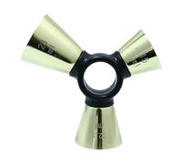 Cocktail Measuring Cup - 4,92 pulgadas Bartending Jigger | Stainless Steel Drink Measure - Triple Head Ergonomic Handle, Heavy Duty Bar Shot Pourer Is Ideal para el hogar Party Hosting