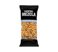 "Cocktail mezcla Hacendado compuesto por maíz, cacahuetes, garbanzos, bolita de snack y pasas sultanas Paquete 300 g Pack 2"