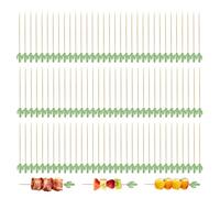Cocktail Picks, 100 Piece Design Charcuterie Sticks, 12CM Cocktail Skewers Decorative Food Picks For Home Bar Party Wedding Birthday Holiday Gathering Club Event Appetizer Serving Use