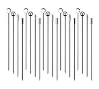 Cocktail Picks Stick, 20Pcs Stainless Steel Martini Picks, Reusable Metal Cocktail Skewers Olives Appetizers Bloody Mary Brandied