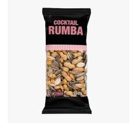 "Cocktail rumba Hacendado compuesto por cacahuetes, maíz frito, pipas de girasol, pipas de calabaza Paquete 300 g Pack 2"