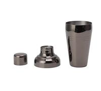 Cocktail Shaker 510ml | 304 Stainless Steel Mixer for Home Bartending Kit | Weighted Bottom for Stable Shaking/Easy to Maintain (Negra)