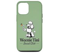 Cocktails & Poodles Social Club Poodle Design para Mujer Carcasa para iPhone 12/12 Pro
