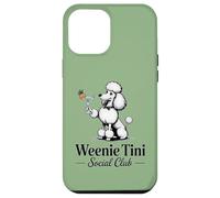Cocktails & Poodles Social Club Poodle Design para Mujer Carcasa para iPhone 12 Pro MAX