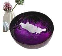 Coco Bowl Genérico - 4.72-5.51 pulgadas Tazones de coco, cuenco de coco orgánico, conjunto de productos ecológicos | Para pasta, ensalada de cereales, batidos