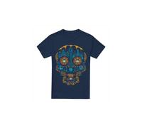 Coco Camiseta Day Of The Dead de Miguel Dante Calavera de colores para (TV3380)