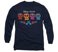 Coco - Camiseta Logotipo de Calavera a todo Color para Adultos Unisex