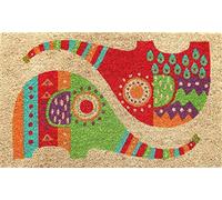 Coco&Coir | Felpudo de coco natural | Antideslizante | Ecologico | Felpudo interior y exterior | 45 x 75 cm