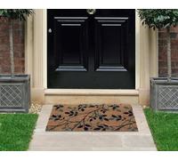 Coco&Coir | Felpudo de coco natural | Antideslizante | Ecologico | Felpudo interior y exterior | 45 x 75 cm