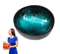 Coco - Decoración pulida, orgánica para frutos secos, frutas, bebidas, batidos, cereales, ensaladas, pasta, açai y decoración de oficina y hogar, fines con apta para alimentos en el interior