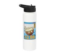 Coco Kawaii Grid Vaporwave Estética Anime Stainless Steel Insulated Water Bottle