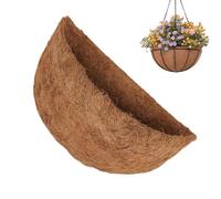 Coco Liners For Planters | Flower Pot Inserts Replacement - Planter Basket Liners | For Porch Deck Patio Railing Window Fence Balcony Garden Outdoor