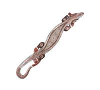 Coco Papaya Gecko - Friso de pared (tamaño grande, 100 cm), diseño de conchas