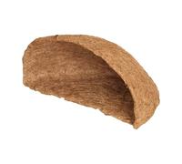 Coco Replacement Liners Set - 3 Pack Cocunut Planter Liners | Semicircular Natural Cocunut Coir Pads for Hanging Flower Baskets, Window Planterz, Patio Fence Pots, Indoor Outdoor Gardening Decoration