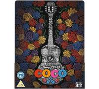 Coco Steelbook Blu-ray 3D+2D * Edition exclusive Zavvi [IMPORT UK] * Toutes zones [avec VF doublage canadien DD5.1)