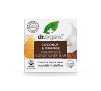 Dr. Organic Champú y acondicionador sólido Coco y naranja 75 g
