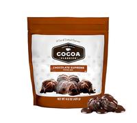 Cocoa Classics Chocolate Supreme - Mezcla de cacao hecha con leche sin grasa, solo tienes que añadir agua caliente, sin gluten y Kosher, apta para leche, bolsa de 420 ml (paquete de 1)