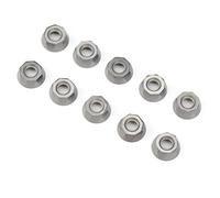 Cocoarm 10 Piezas Torno CNC Inserto de Torneado Hoja de Carburo RPMT1204M0E JS LF6018 Herramienta de Torno Indexable para Corte de Metal en Acero y Aleación Resistente Al Calor Mecanizado Preciso de