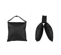 Cocoarm 2,2 Lbs de Tela Negra de Tela de Multifuncional, 6 Piezas, Accesorios de Fotograf¨ªa Profesional, Pesas de Soporte de Pluma Estable con Dise?o de Cremallera, Transporte F¨¢cil con C¨®modo,