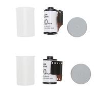 Cocoarm 2 Roll 35 Mm Camera Color Película ISO 200 8 Hojas Cada Película Negativa de Color HD de Alta Saturación con Colores Intensos Sensación Vintage Granulada para 135 Cámaras