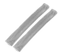Cocoarm 2PCS Fundas para Manijas de Refrigerador Funda de Tela para Manijas de Refrigerador 40 X 12,5 Cm Gancho y Bucle Lavable Antideslizante Protección contra Manchas para Microondas Horno (GRAY)