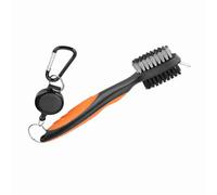 Cocoarm 3 en 1 Cepillo Limpiador Múltiple Funcional con Cepillos de Nylon de Alambre y Carreta Retráctil para Amantes Ergonómico Liviano Compacto