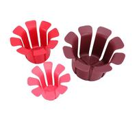 Cocoarm 3 en 1 Cortador de Frutas, Herramienta de Cocina Multifuncional para Manzanas Patatas Tomates, con Base Antideslizante para Cortes Uniformes, Cortador de Frutas y Verduras en 3