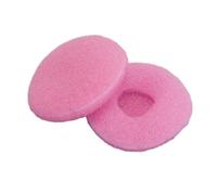 Cocoarm 30 Fundas de Esponja de Repuesto para Auriculares, Almohadillas de Espuma Suave de 15 Mm para Auriculares de Teléfono MP3 MP4, Ajuste Cómodo, Aislamiento de Sonido, Fácil Reemplazo (Rojo)