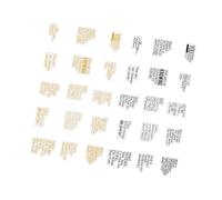 Cocoarm 30 Pegatinas de la Serie de Poesía Inglesa, Pegatinas Vintage de PET para álbumes de Recortes, Impresión Transparente, Fácil de Despegar, sin Residuos, Decorativas Portátiles para Revistas,