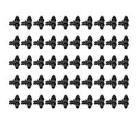 Cocoarm 50 Conectores de 4 Vías POM Conector de Tubo de Riego por Goteo de 8,11 Mm a 4,7 Mm, Ajuste Reductor de Púas, Fácil Conexión a Presión para Jardín, Invernadero, Granja, Riego de Césped