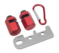Cocoarm Abrazadera Auxiliar Cuadrada Juego de Calibre de Escalera de Aleación de Aluminio con Soporte de Clip Cuerpo Hexagonal Diseño Preciso Diseño de Gancho de Apriete Rápido para Carpintería