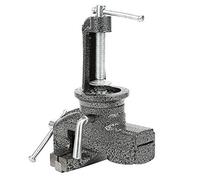 Cocoarm Abrazadera de Hierro Fundido de 65 Mm en Tornillo de Banco Mini Tornillo de Banco para Trabajar la Madera Base Giratoria de 360 grados Abrazadera de de 2,4 Pulgadas para Taladro Prensa