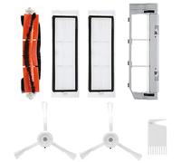 Cocoarm Accesorios de Reemplazo de Reemplazo de Filtro de Cepillo Principal de 7pcs para el Material de Limpiador de Robot de Mijia Material ABS Fácil de Instalar Filtro de Impureza de Eficiencia