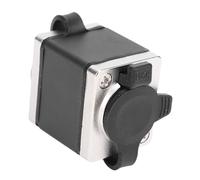 Cocoarm Acoplador RJ45 IP68 Impermeable Hembra a Hembra Conector Extensor Ethernet Chapado en Oro para Cat5e Cat6 Cat7 Cat8 Redes Interiores y Exteriores