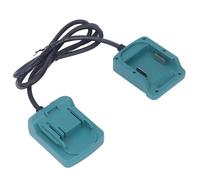 Cocoarm Adaptador de Batería para Herramientas Eléctricas, Convertidor de Adaptador de Batería ABS, 18V, 1,6 M, Gancho para Cinturón de Cable para BL1815 BL1820 BL1830 BL1840 BL1850 BL1860 para