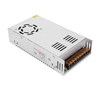 Cocoarm Adaptador de Fuente de Alimentación con Interruptor, Aleación de Aluminio, CC 24 V para Tira de LED e Impresora 3D (S-480-24 (24V/20A/480W) CA110/220V±15%)