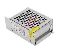 Cocoarm Adaptador de Fuente de Alimentación con Interruptor, Aleación de Aluminio, CC 24 V para Tira de LED e Impresora 3D (S-48-24 (24V/2A/48W) CA 100-240V)