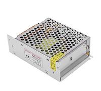 Cocoarm Adaptador de Fuente de Alimentación con Interruptor, Aleación de Aluminio, CC 24 V para Tira de LED e Impresora 3D (S-72-24 (24V/3A/72W) CA 100-240V)