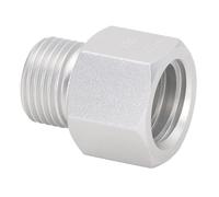Cocoarm Adaptador de Recarga de Refrescos Adaptador de Recarga de CO2 de Aleación de Aluminio Conversión TR21 4 a CGA320 con Válvula de Alivio de Presión Tamaño Compacto para Transferencia de