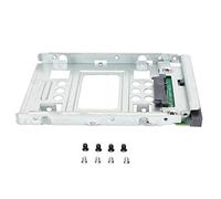 Cocoarm Adaptador HDD, Compatibilidad Universal, Disipación de Calor Eficiente, Fácil Intercambio de Plata para una Bandeja SSD de 2,5 Pulgadas a 3.5 Pulgadas, Amplia Compatibilidad, Uso Versátil,