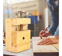 Cocoarm AL CLAMP VISE MINI VISE AL CLAMP de Madera 4.5 Pulgadas Fuerza de Sujeción Fuerte Fuerza No Deslizante para el Sello de Tallado de Carpintería con Construcción de Acero de Madera (Cama de