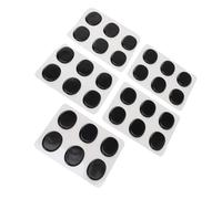 Cocoarm Almohadilla de Gel para Tambor de 30 Piezas, Material de Silicona, Control Efectivo de Vibración, Solución de Amortiguación de Tambor Reutilizable para Todos los Bateristas (BLACK)